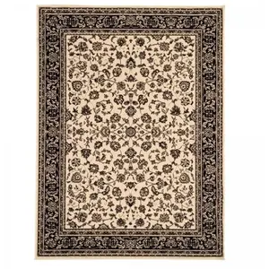 UNAMOURDETAPIS Tapis oriental 270x370 ivoire rectangle motif ancestral AF1 nomedVendu parcdiscount