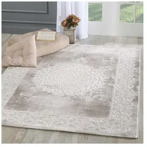 UNAMOURDETAPIS Tapis oriental 300x400 beige rectangle motif ancestral balrodVendu parcdiscount