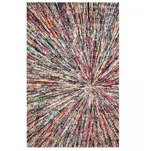 UNAMOURDETAPIS Tapis salon et chambre 120x170 multicolore rectangle tissé motif ethnique impactVendu parcdiscount
