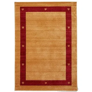 UNAMOURDETAPIS Tapis salon et chambre 120x180 beige rectangle tissé motif simple CHOBAY 5Vendu parcdiscount