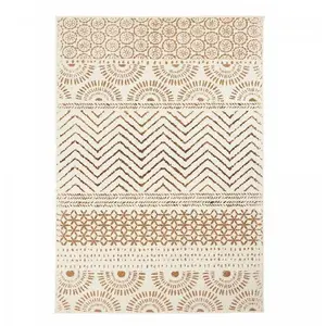 Tapis Moderne - UNAMOURDETAPIS - AF ORIENVAG - Beige - Crème - 120x170 OEKO TEX®Vendu parcdiscount