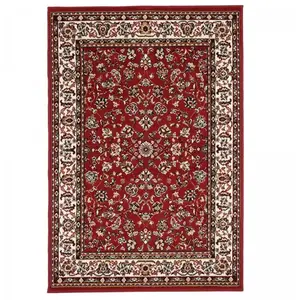 UNAMOURDETAPIS Tapis oriental 200x290 rouge rectangle motif ancestral AF1 nomedVendu parcdiscount