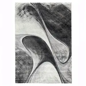 UNAMOURDETAPIS Tapis salon et chambre 120x170 gris rectangle tissé motif géométrique madilaVendu parcdiscount