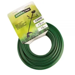 MATIJARDIN Fil débroussailleuse Carré 3 mm x 15 m Greentek pas cher