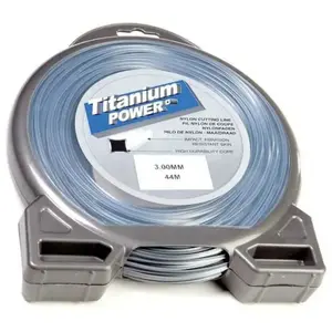 SODIPIÈCES Fil Titanium 4 mm x 23 m Carré Bi-matière Blister pas cher