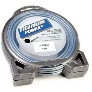 MATIJARDIN Fil débroussailleuse Rond 25 mm x 15 m Titanium Power pas cher
