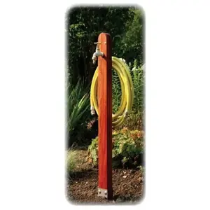BOUTTÉ Borne de jardin équipée sur socle, à planter. pas cher