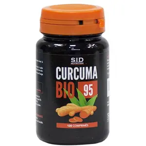 SID Nutrition Bio Curcuma 95 120 comprimés pas cher