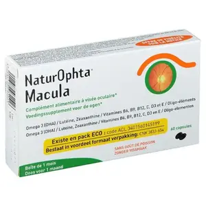 NaturOphta Macula 60 capsules pas cher