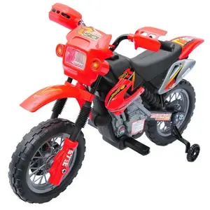 MH Moto Cross Électrique Enfant Spider Rouge pas cher