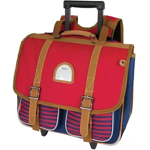 Cartable à roulettes - KICKERS - Boy - 38cm - 2 compartiments - PolyesterVendu parcdiscount