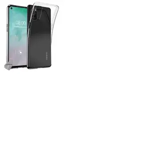 Housse etui coque silicone gel fine pour Oppo A72 + film ecran - TRANSPARENT TPU - htdmobiles pas cher