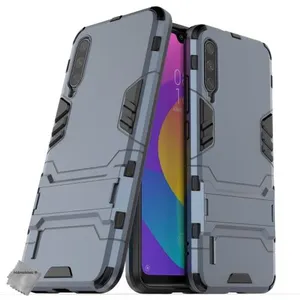 Comparateur de prix : Htdmobiles Coque rigide anti choc pour Xiaomi Mi A3 + film ecran - BLEU FONCE