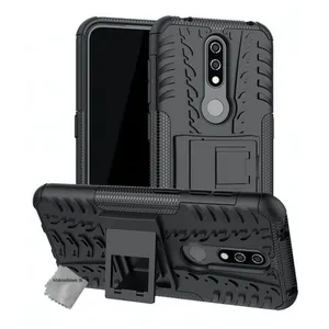 Housse etui coque rigide anti choc pour Nokia 4.2 + film ecran - NOIR - htdmobiles pas cher