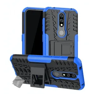 Comparateur de prix : Htdmobiles Coque rigide anti choc pour Nokia 4.2 + film ecran - BLEU