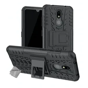 Housse etui coque rigide anti choc pour Nokia 3.2 + film ecran - NOIR - htdmobiles pas cher