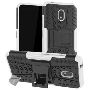 Housse etui coque rigide anti choc pour Nokia 2.2 + film ecran - BLANC - htdmobiles pas cher