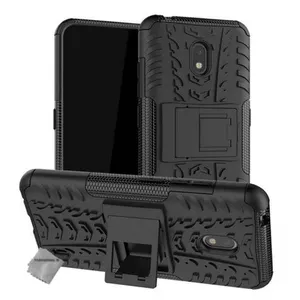 Housse etui coque rigide anti choc pour Nokia 2.2 + film ecran - NOIR - htdmobiles pas cher