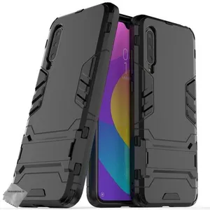 Htdmobiles Coque rigide anti choc pour Xiaomi Mi A3 Lite + film ecran - NOIR pas cher