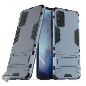 Housse etui coque rigide anti choc pour Samsung Galaxy S20 + film ecran - BLEU FONCE - htdmobiles pas cher