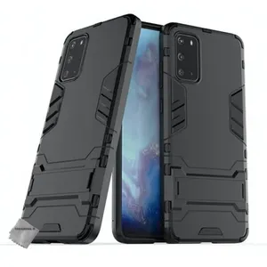 Housse etui coque rigide anti choc pour Samsung Galaxy S20 + film ecran - NOIR - htdmobiles pas cher