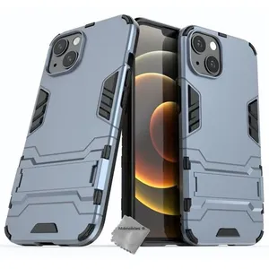Comparateur de prix : Housse etui coque rigide anti choc pour Apple iPhone 13 Mini + film ec...