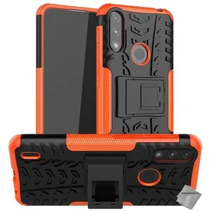 HTDMOBILES Housse etui coque rigide anti choc pour Motorola Moto E7i Power + film... pas cher