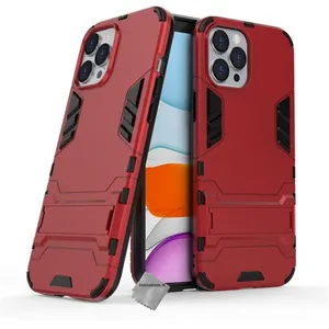 HTDMOBILES Housse etui coque rigide anti choc pour Apple iPhone 12 Pro Max + film... pas cher