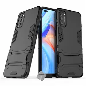 Housse etui coque rigide anti choc pour Oppo Reno 4 5G + verre trempe ... pas cher