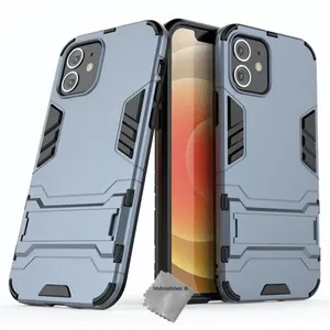 Comparateur de prix : Housse etui coque rigide anti choc pour Apple iPhone 12 / 12 Pro + fil...
