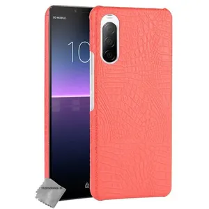 Housse etui coque rigide simili cuir crocodile pour Sony Xperia 10 II ...