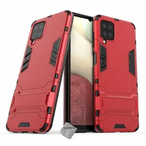 HTDMOBILES Housse etui coque rigide anti choc pour Samsung Galaxy A12 / M12 + ver... pas cher