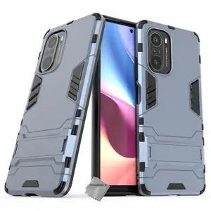 Comparateur de prix : HTDMOBILES Coque rigide anti choc pour Xiaomi Poco F3 / Mi 11i 5G + film ecran - BLEU FONCE