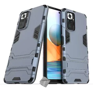 Comparateur de prix : Housse etui coque rigide anti choc pour Xiaomi Redmi Note 10 Pro + fil...