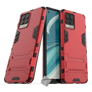 Housse etui coque rigide anti choc pour Realme 8 4G / 8 Pro + verre tr... pas cher