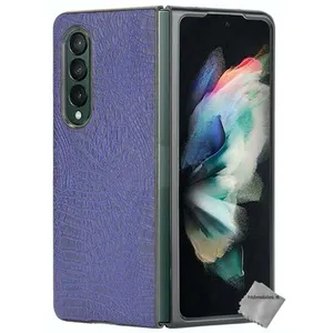 HTDMOBILES Housse etui coque rigide simili cuir crocodile pour Samsung Galaxy Z F... pas cher