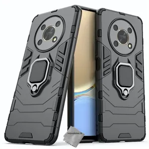 Comparateur de prix : Housse etui coque rigide anti choc pour Huawei Honor Magic4 Lite 4G / 5G + film ecran - NOIR - htdmobiles
