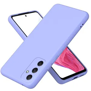 Coque pour Samsung Galaxy A35 5G - housse etui silicone gel fine + verre trempe - MAUVE - htdmobiles pas cher