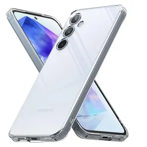 HTDMOBILES Coque pour Samsung Galaxy A55 5G - housse etui silicone gel fine + ver... pas cher
