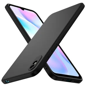 HTDMOBILES Coque pour Xiaomi Redmi 9A - housse etui silicone gel fine + film ecra... pas cher