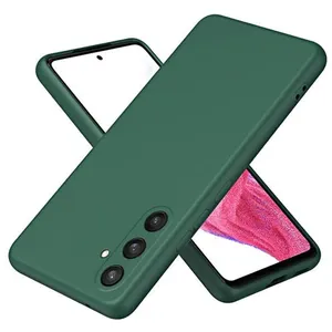 Coque pour Samsung Galaxy S24 5G - housse etui silicone gel fine + film ecran - VERT - htdmobiles pas cher