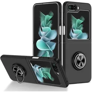 HTDMOBILES Coque pour Samsung Galaxy Z Flip 5 5G - housse etui rigide bague anti ... pas cher