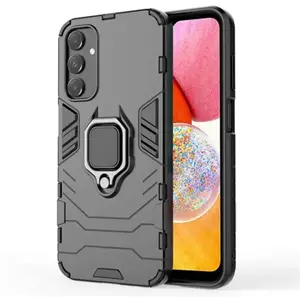 HTDMOBILES Coque pour Samsung Galaxy A15 4G / 5G - housse etui rigide anti choc + verre trempe - NOIR pas cher