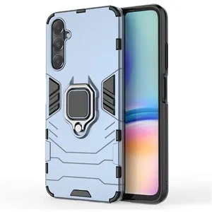 Coque pour Samsung Galaxy A05s - housse etui rigide anti choc + verre trempe - BLEU FONCE - htdmobiles pas cher