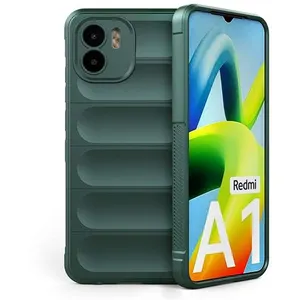 Coque pour Xiaomi Xiaomi Redmi A1 / A2 - housse etui silicone gel fine + verre trempe - VERT - htdmobiles pas cher
