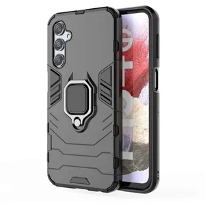HTDMOBILES Coque pour Samsung Galaxy S23 FE 5G - housse etui rigide anti choc + verre trempe - NOIR pas cher