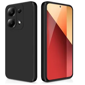 Coque pour Xiaomi Redmi Note 13 Pro 4G / Poco M6 Pro 4G - housse etui silicone gel fine + film ecran - NOIR - htdmobilesVendu parfnac-be