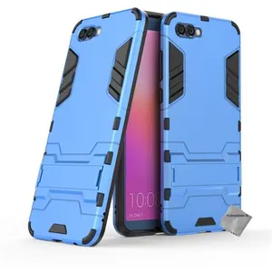 Housse etui coque rigide anti choc pour Huawei Honor View 10 + verre trempe - BLEU CLAIR - htdmobiles pas cher