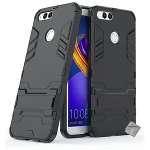Housse etui coque rigide anti choc pour Huawei Honor 7X + film ecran - NOIR - htdmobiles pas cher