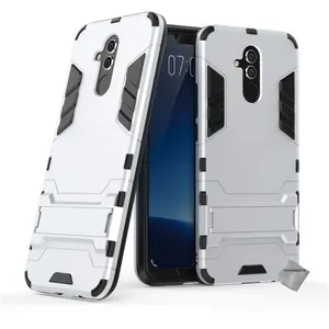 Htdmobiles Coque rigide anti choc pour Huawei Mate 20 Lite + film ecran - ARGENT pas cher